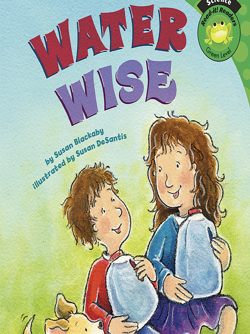 Title details for Water Wise by Susan Blackaby - Wait list
